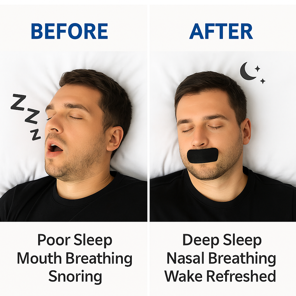 SlumbrTape - Sleep Mouth Tape (1 Month Supply)