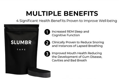 SlumbrTape - Sleep Mouth Tape (1 Month Supply)
