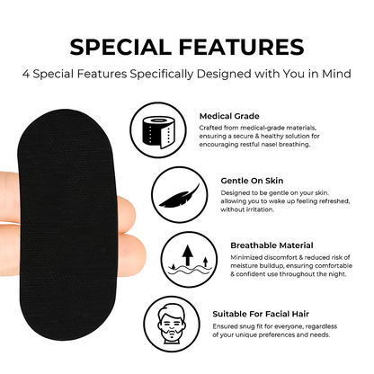 SlumbrTape - Sleep Mouth Tape (1 Month Supply)